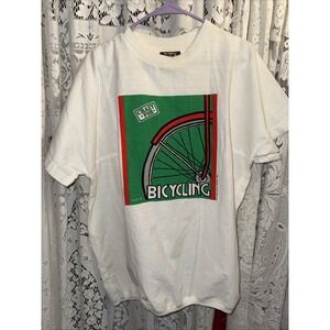 Vintage Biblio T‎ 1988 Shirt, Cycling M/L
